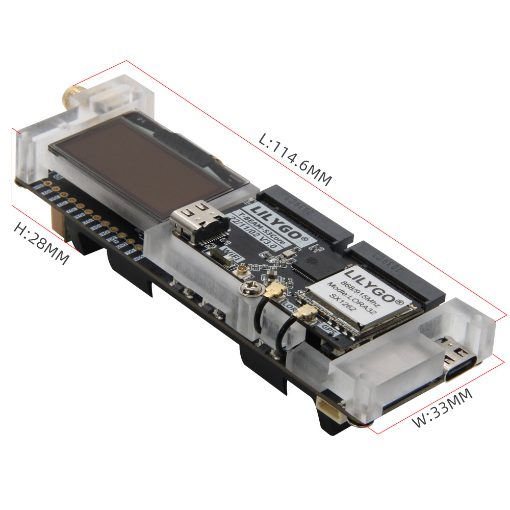 LILYGO® SoftRF T-Beam SUPREME  - Esp32 S3 Development Board Lot recensione e prezzo