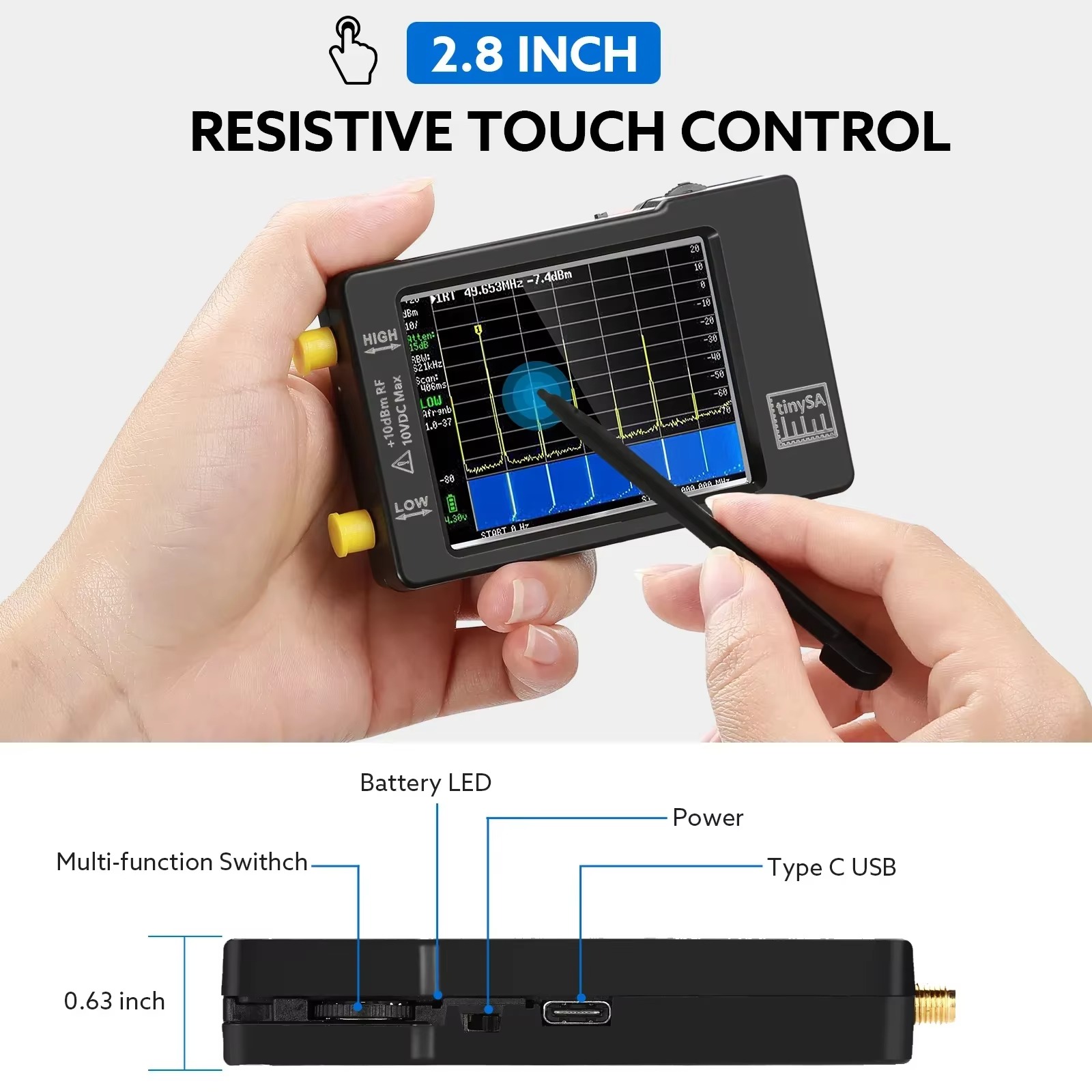 Analizzatore di Spettro Miniat - Signal Generator Spectrum Analyzer recensione e prezzo